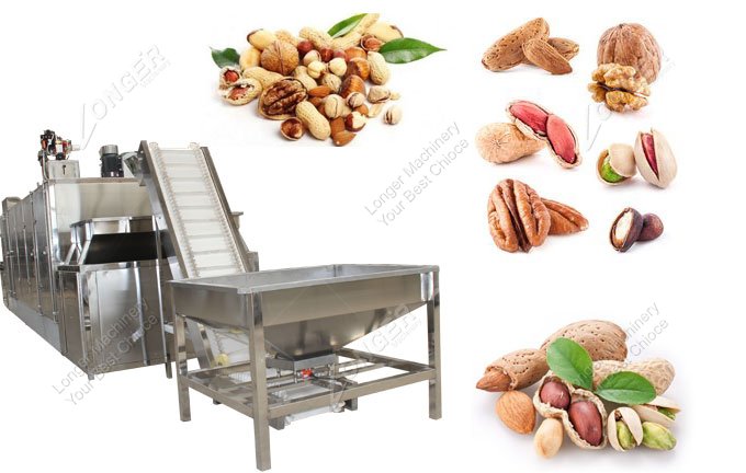 Automatic Cashew Nut Roasting Machine 