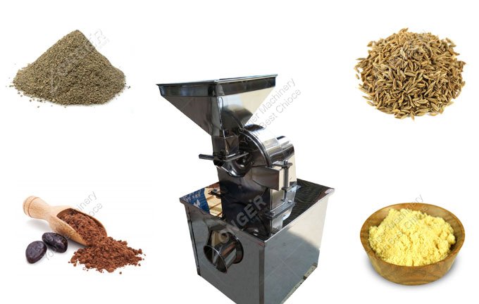 Spice Pulverizer Machine Working Design for Sale