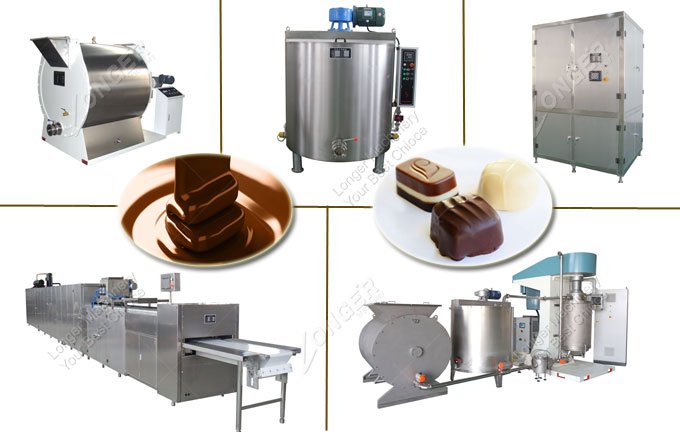 Industrial Chocolate Production Line
