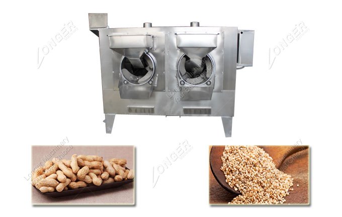 Commercial Peanut Drum Roasting Machine