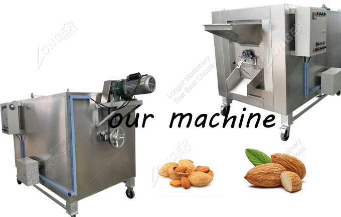  Almond Nut Roasting Machine