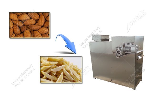 almond slivering machine