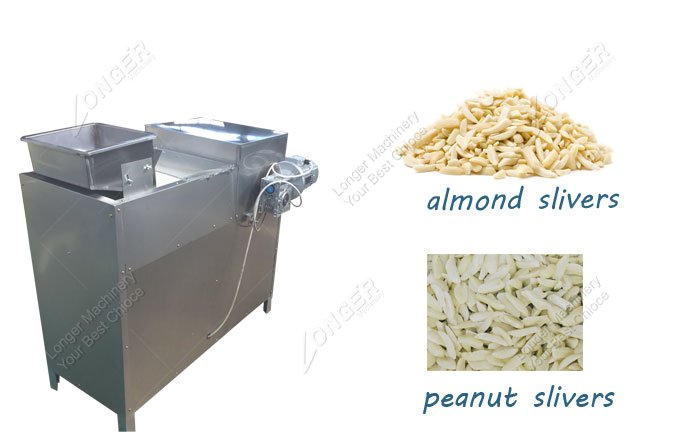 China Peanut Almond Strip Cutting Machine