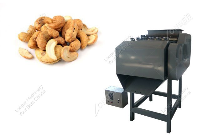 Automatic Cashew Nut Shell Removing Machine