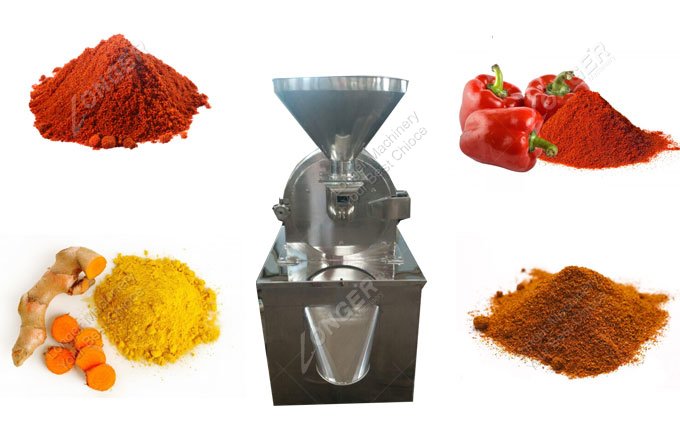 dry red chilli grinding machine