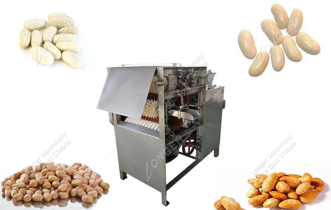 how does a peanut peeling machine work