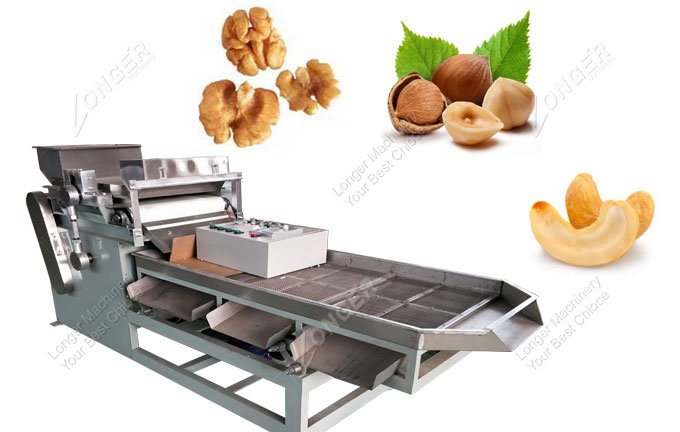 cashew nuts automatic cutting machine