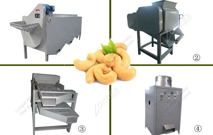 cashew nut processing machine