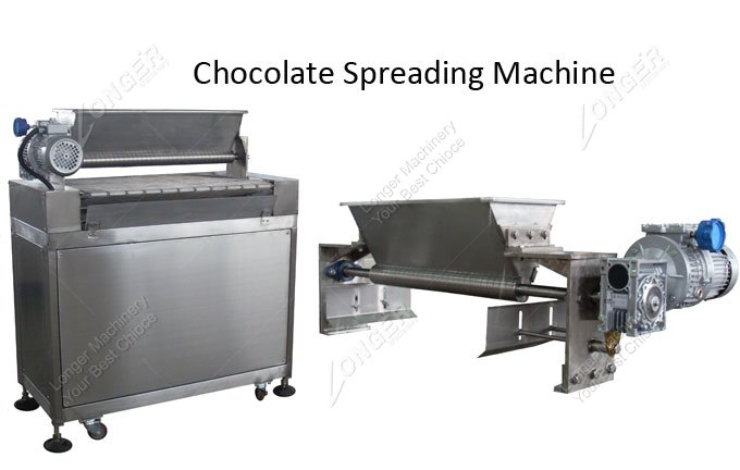 Automatic Chocolate Spreading Machine
