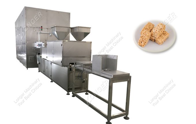 Full Automatic Oatmeal Cereal Bar Chocolate Making Machine