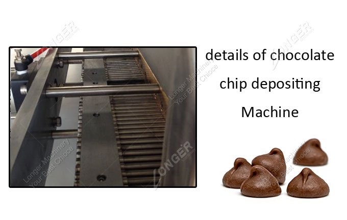 Efficiency Chocolate Chip Depositing Machine