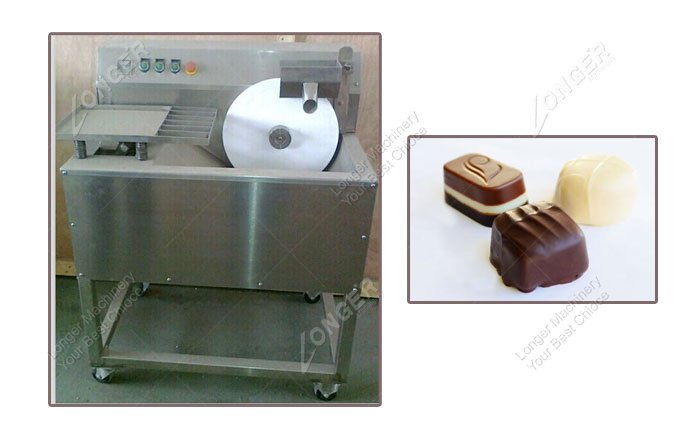 Small Scale Chocolate Enrobing and Moulding Machine